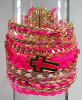 Ibiza Multi Rose cross